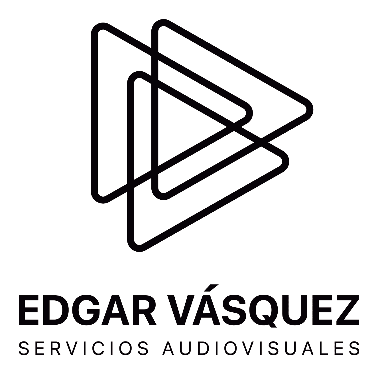 Logo Edgar Vásquez Vertical