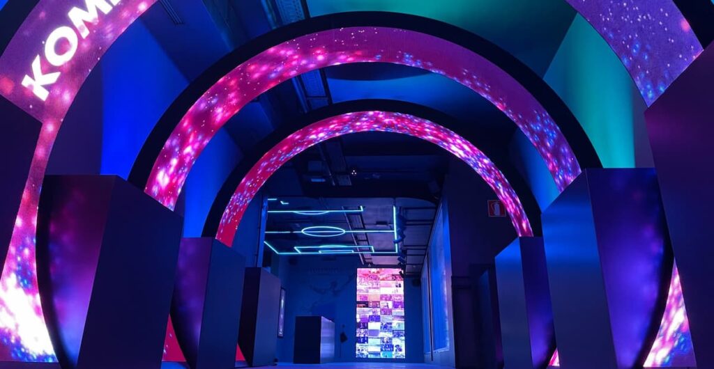 Diseño de pantallas LED para eventos