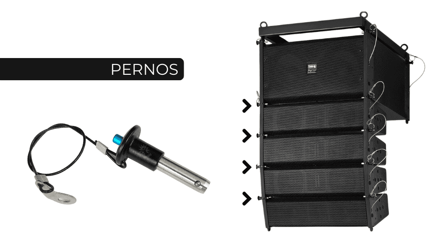 Pernos para line array