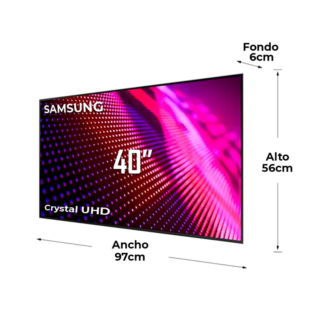 Alquiler de TV 40 pulgadas para eventos