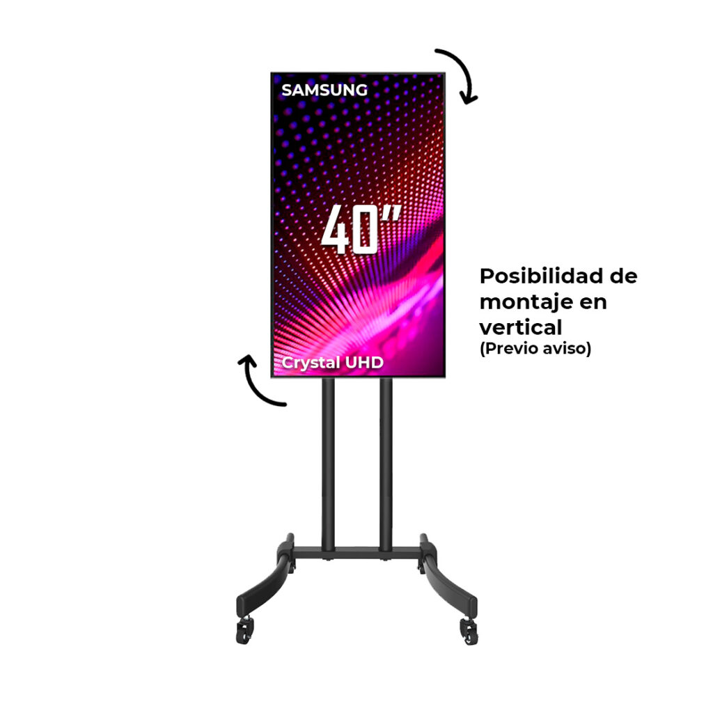 Alquiler de TV 40 pulgadas para eventos