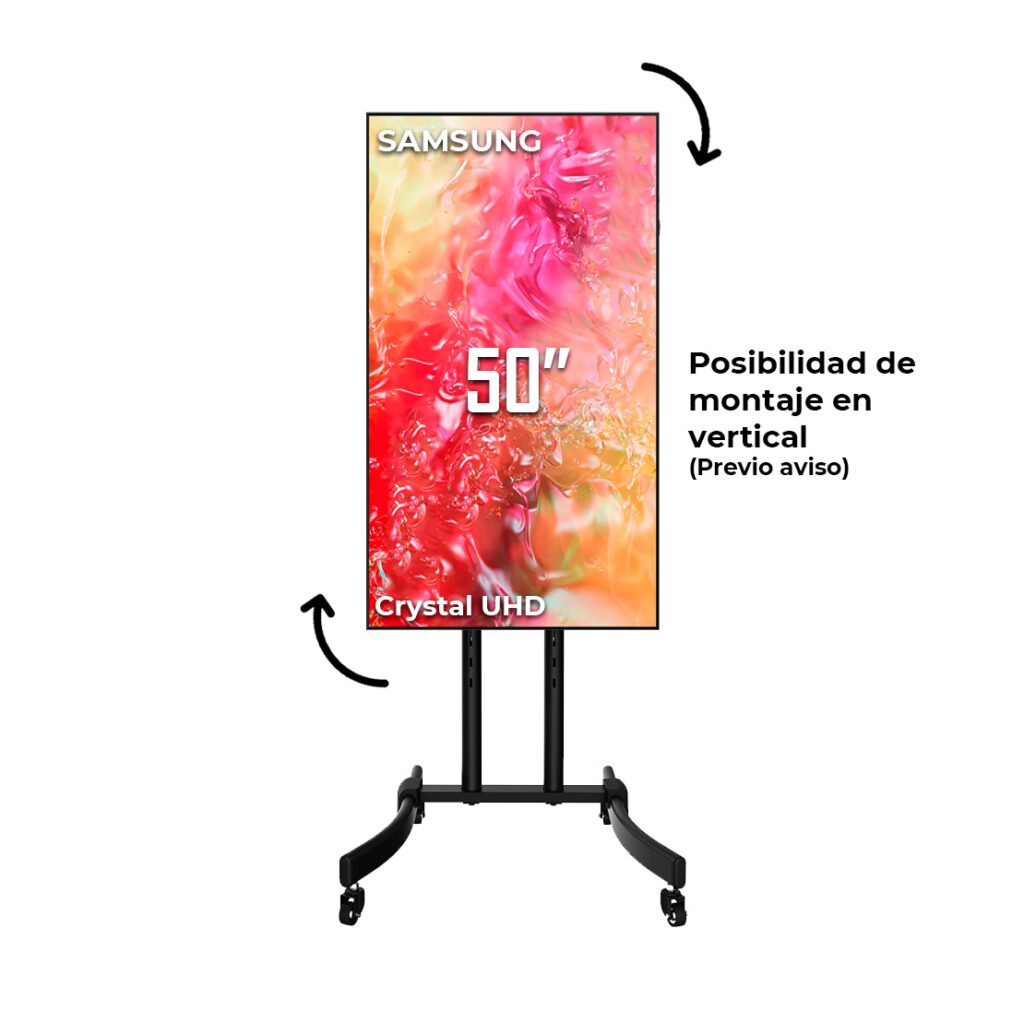 Alquiler TV 50 Pulgadas para eventos en Barcelona