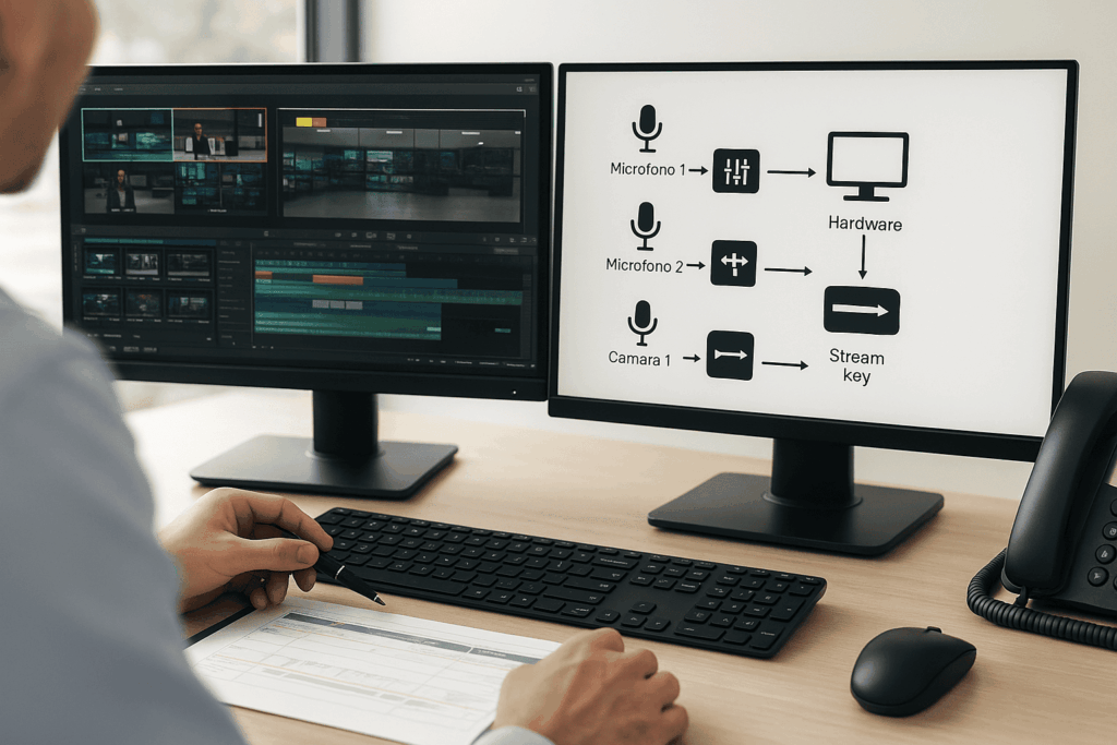Produccion técnica en streaming