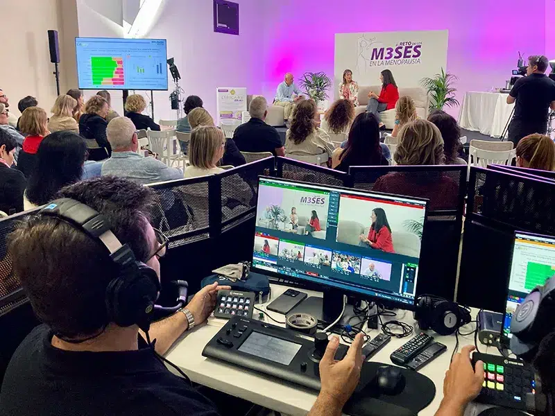 Servicio de streaming para un evento hibrido en Barcelona