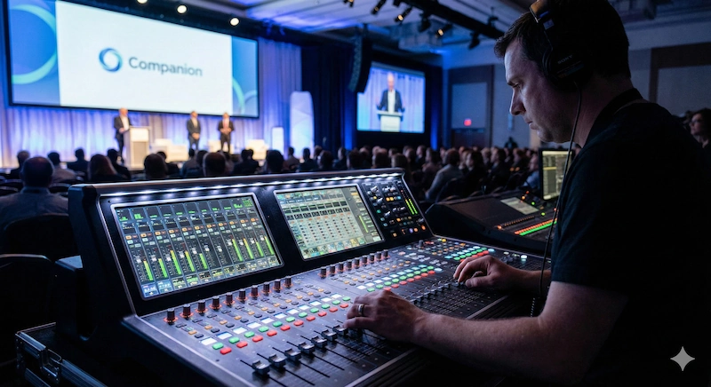Ingeniero de Sonido Profesional en Control Técnico de Evento