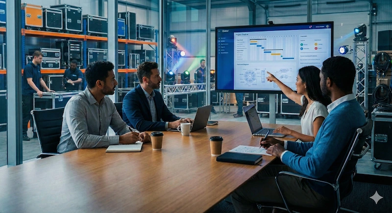 Reunión de Planificación Estratégica con Partner Audiovisual