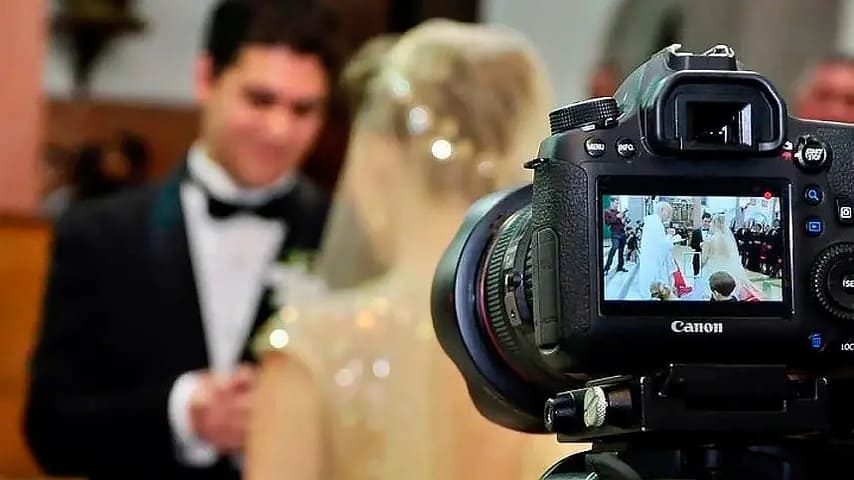Servicios audiovisuales para bodas